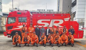 Miguel A. Ferrer, retired fire captain and FEMA instructor, visiting elite rescue teams in Japan as part of a USAR knowledge exchange.