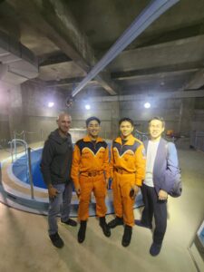 Miguel A. Ferrer, retired fire captain and FEMA instructor, visiting elite rescue teams in Japan as part of a USAR knowledge exchange.